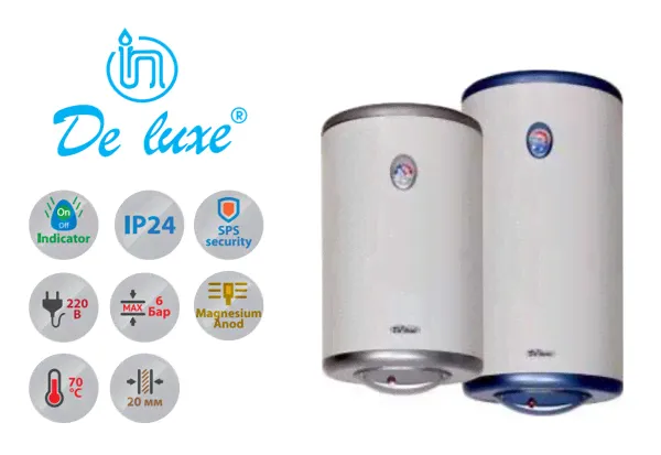 Накопительный водонагреватель De Luxe 3W50V1 Premier Plus-0