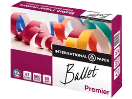 Бумага для офисной техники Ballet Premier (А3, 80 г/кв.м, белизна 161% CIE, класс-А, 500 листов)