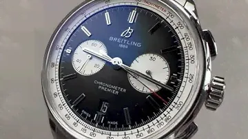 Breitling Premier B01 Chronograph AB0118371B1A1 Breitling Watch Review