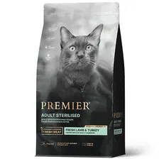 Сухой корм для стерилизованных кошек PREMIER Cat Adult Sterilised Lamb&Turkey с ягненком и индейкой