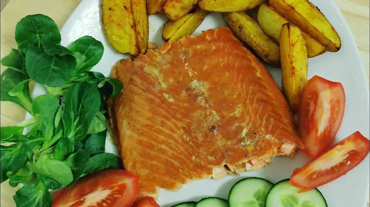 Филе лосося на гриле! Очень просто и вкусно! #grill #вкусно #готовимдома #гриль #рыба