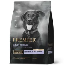 Premier Adult Medium Лосось/Индейка для собак 3 кг